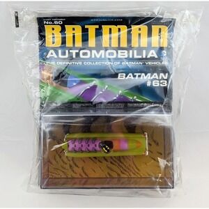 Eaglemoss Automobilia DC Comics Batman #63 Car & Magazine No. 60